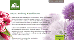 Desktop Screenshot of gardenia.si